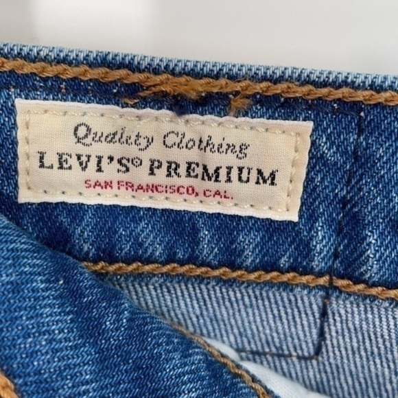 LEVIS Premium Wedgie High waist Straight Jeans - Picture 8 of 15